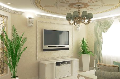 Дизайн-проект интерьера 3-х комнатной квартиры по ул.Ставропольская в Краснодаре